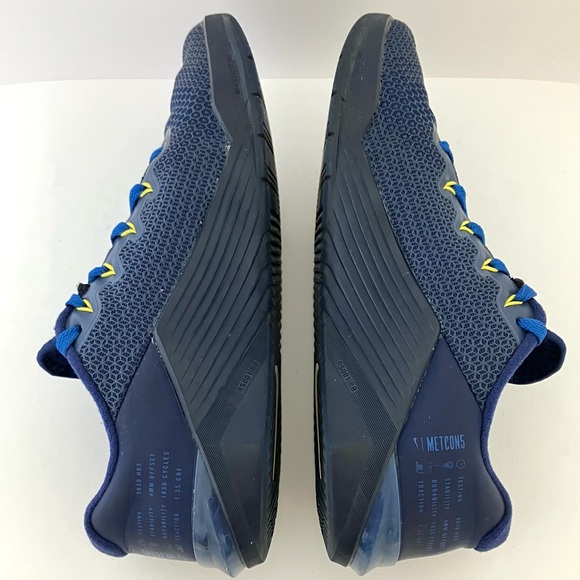 Men's Nike Metcon 5 By You ID (CJ5613-991) Blue Athletic Sneakers Size 8 EUC - Picture 13 of 15